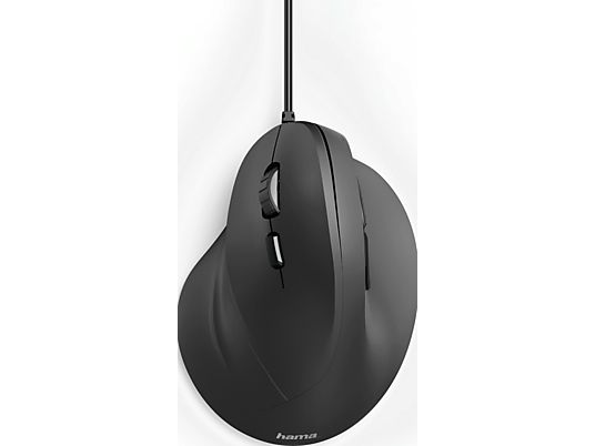 HAMA EMC-500L - Mouse per mancini (Nero)