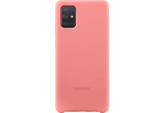 SAMSUNG Galaxy A71 Silicone Cover Roze