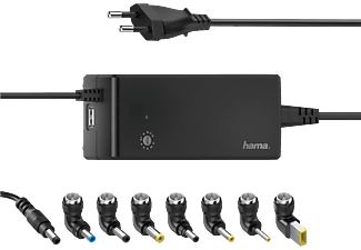 HAMA 00200004 - Adaptateur secteur pour ordinateur portable (Noir)
