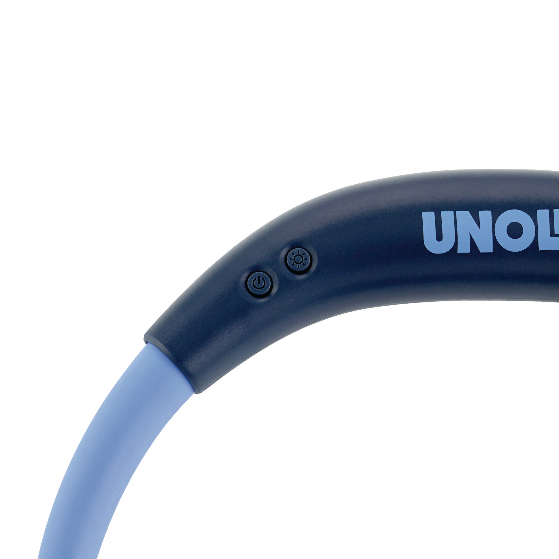 UNOLD Nackenventilator Breezy blau 86698 Handventilator Blau/Anthrazit (4 Watt)
