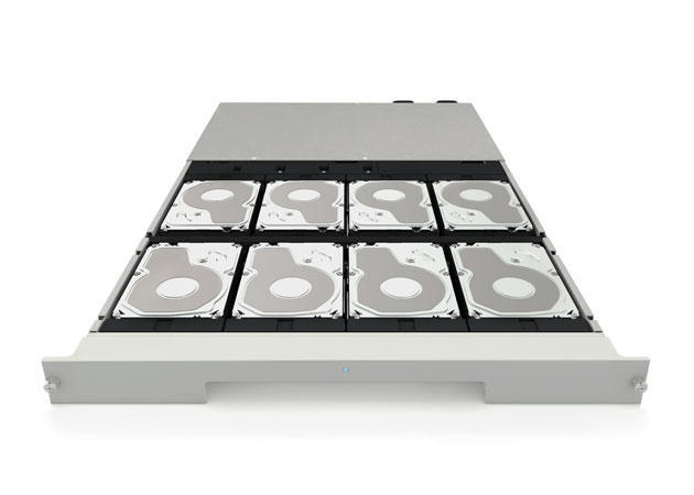 LACIE 8big Rack Thunderbolt 2, 48 TB, 3.5 Zoll, Thunderbolt 2, Mac, PC Rack-RAID-Speichergerät mit 8 Laufwerksschächten 3,5 Zoll Anzahl Festplattenschächte: 8 Silber}
