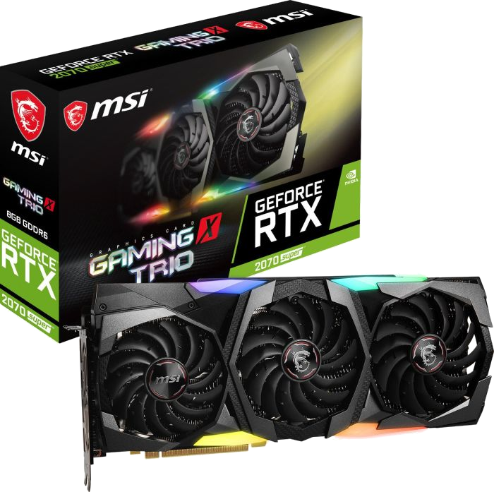 MSI GeForce® RTX 2070 SUPER Gaming X Trio, 8GB GDDR6 (V372-257R)