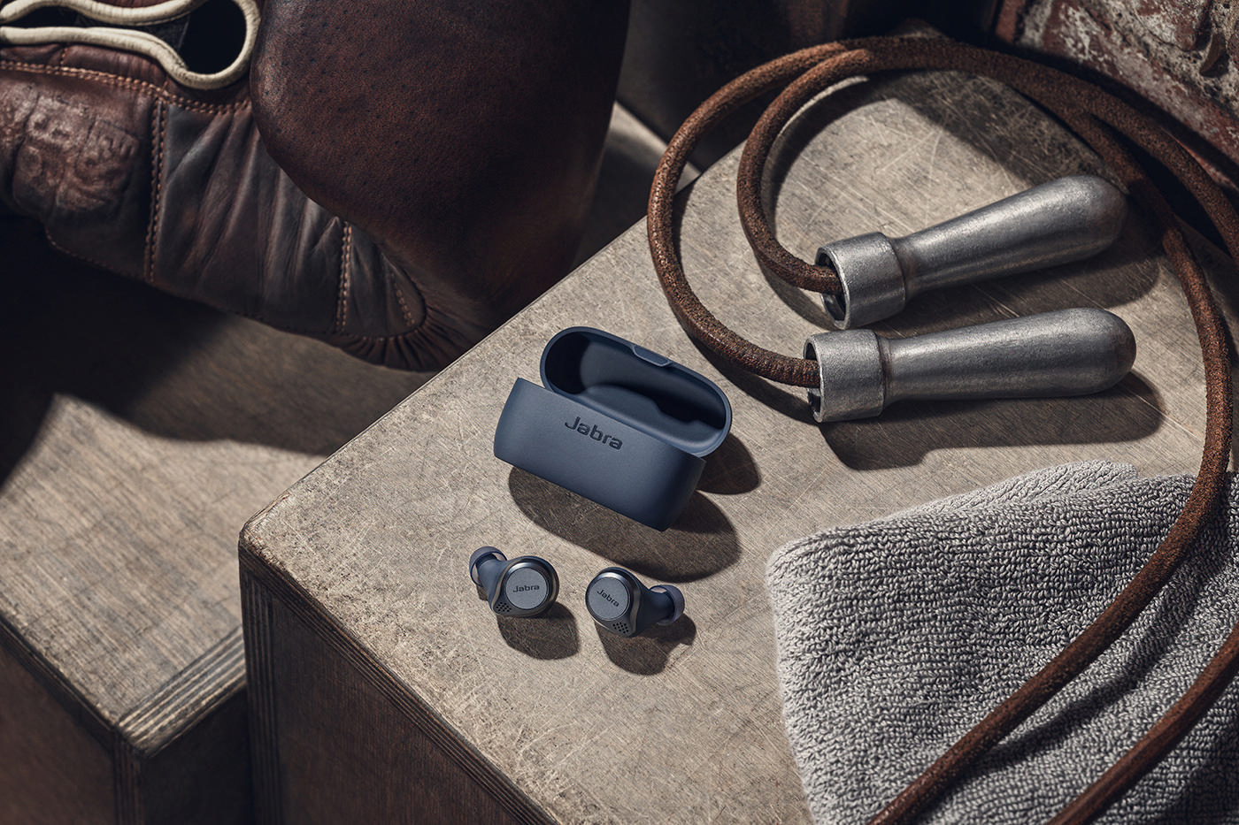 JABRA Elite Active 75t mit ANC, In-ear Kopfhörer Bluetooth Navy