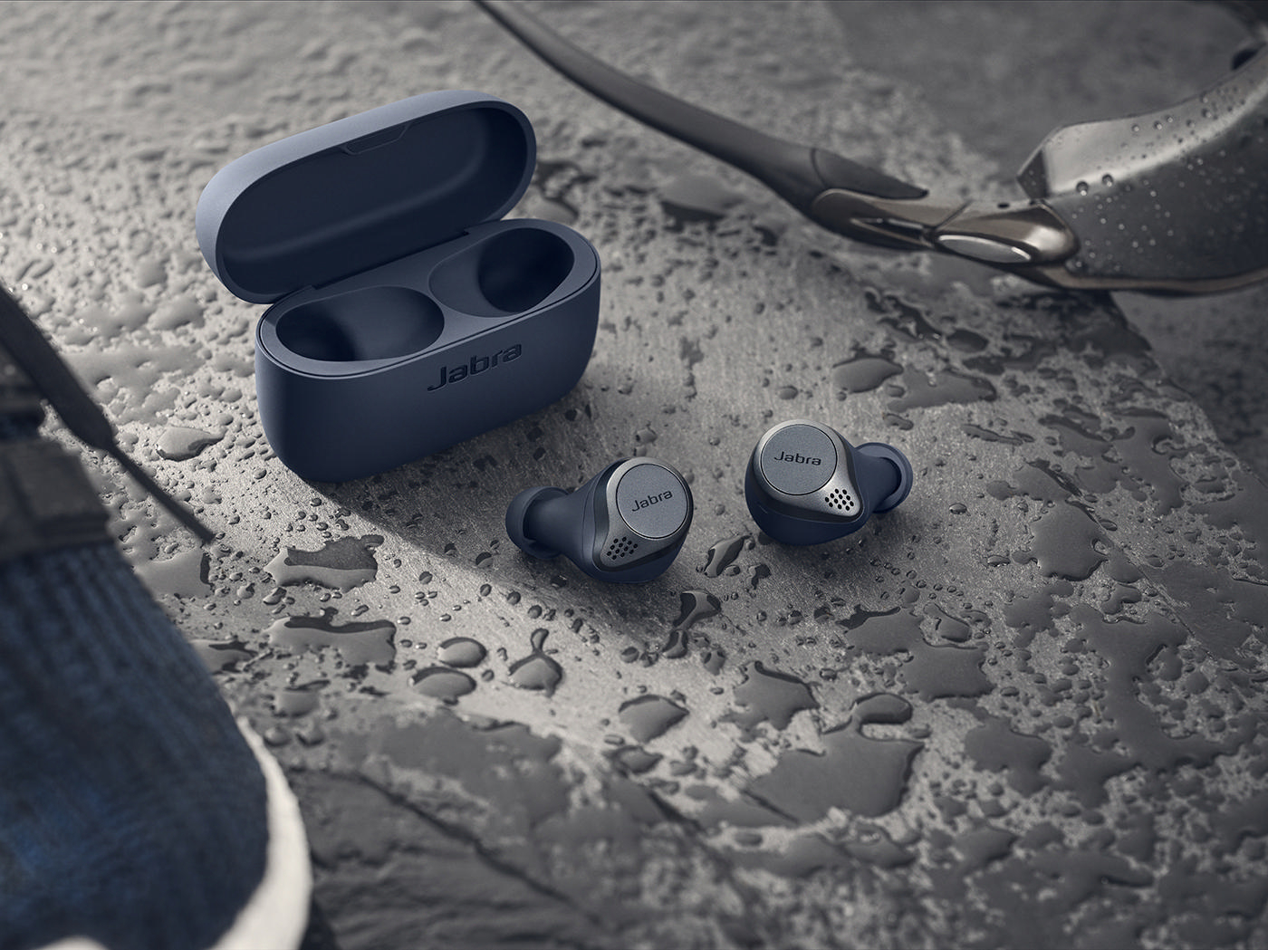 JABRA Elite Active 75t mit ANC, In-ear Kopfhörer Bluetooth Navy