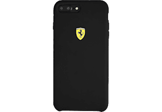 FERRARI SF iPhone 8 szilikon tok, fekete (FESSIHCI8LBK)