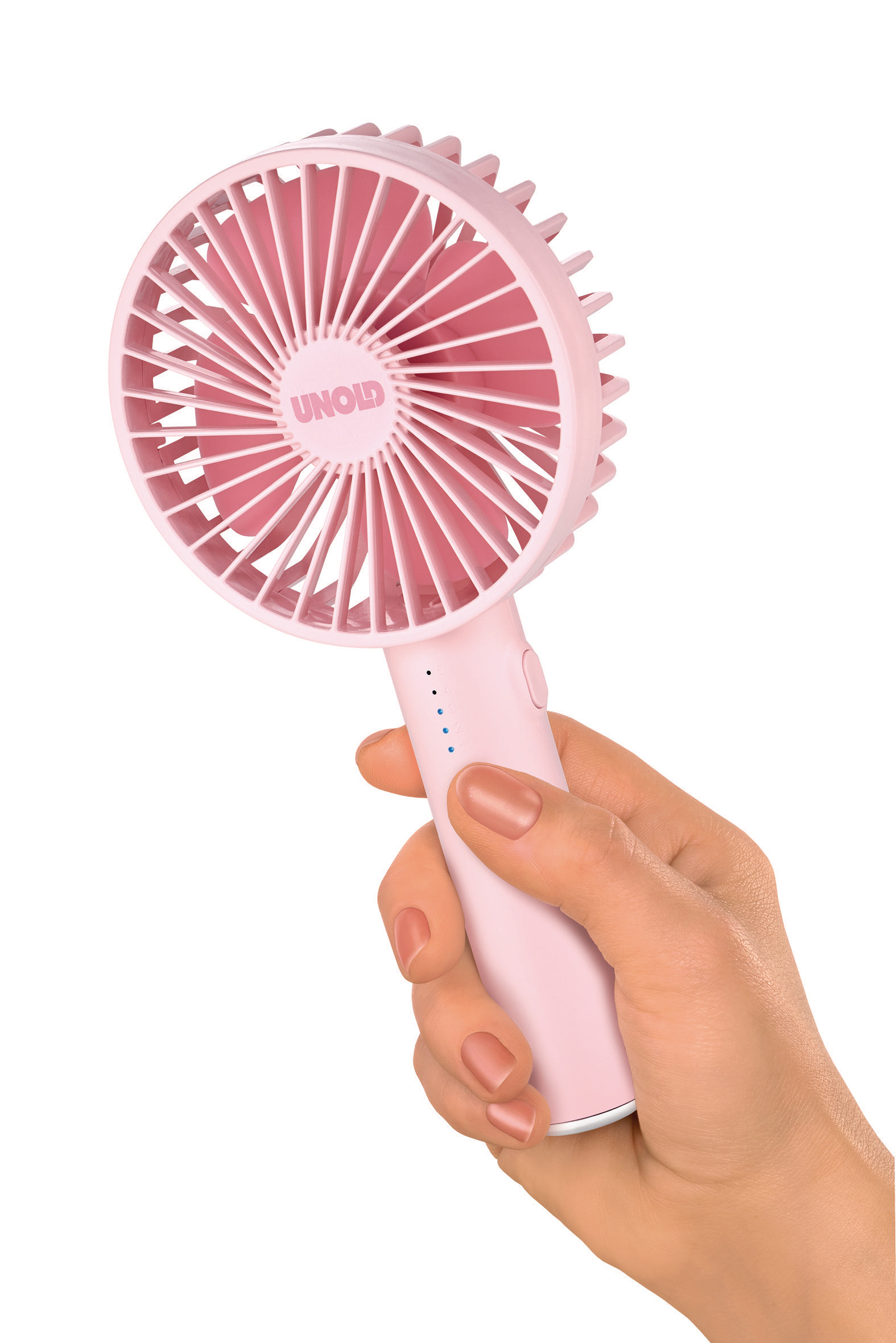 UNOLD Breezy II 86624 Handventilator Pink (4 Watt)