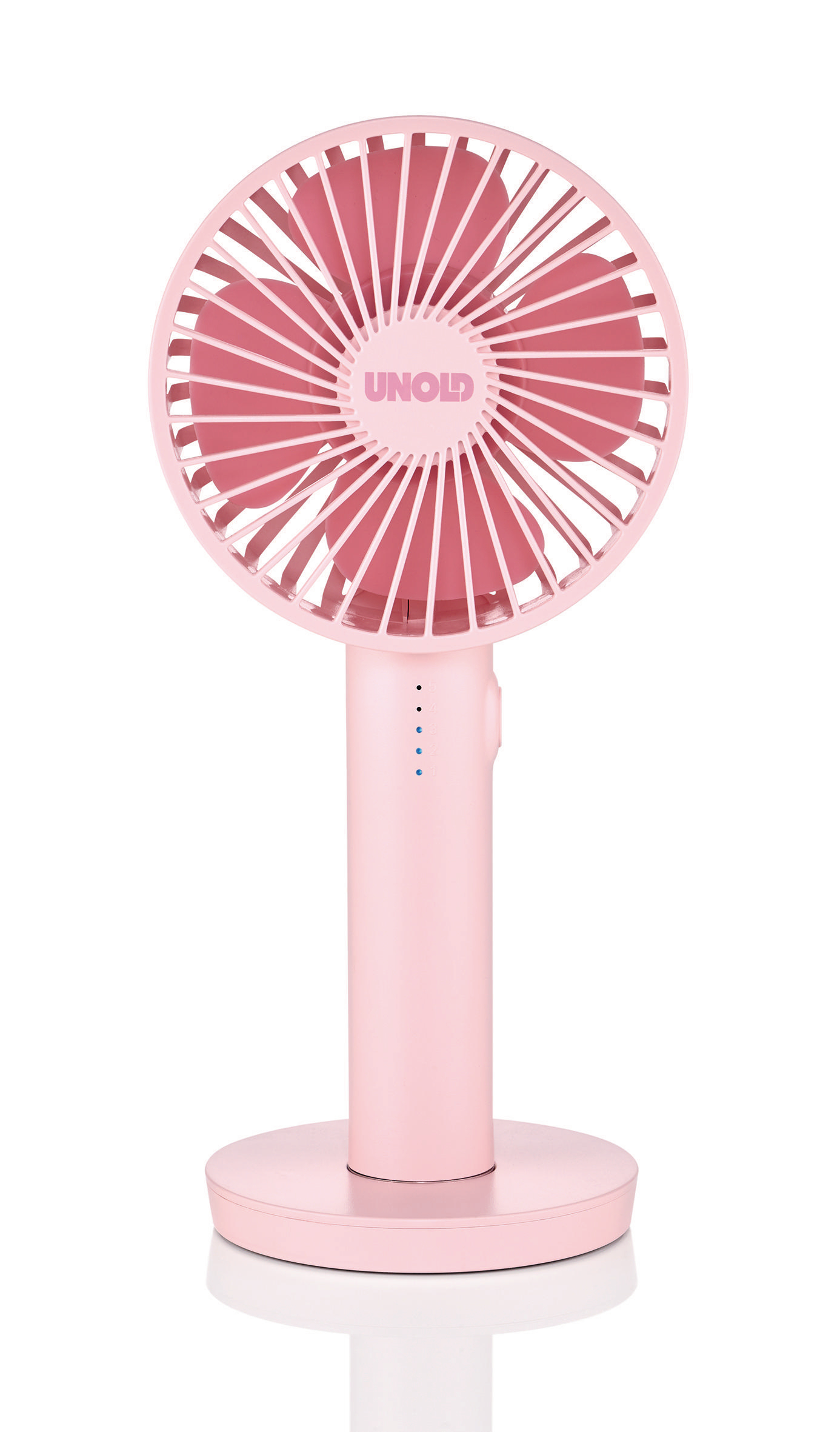 UNOLD Breezy II 86624 Handventilator Pink (4 Watt)