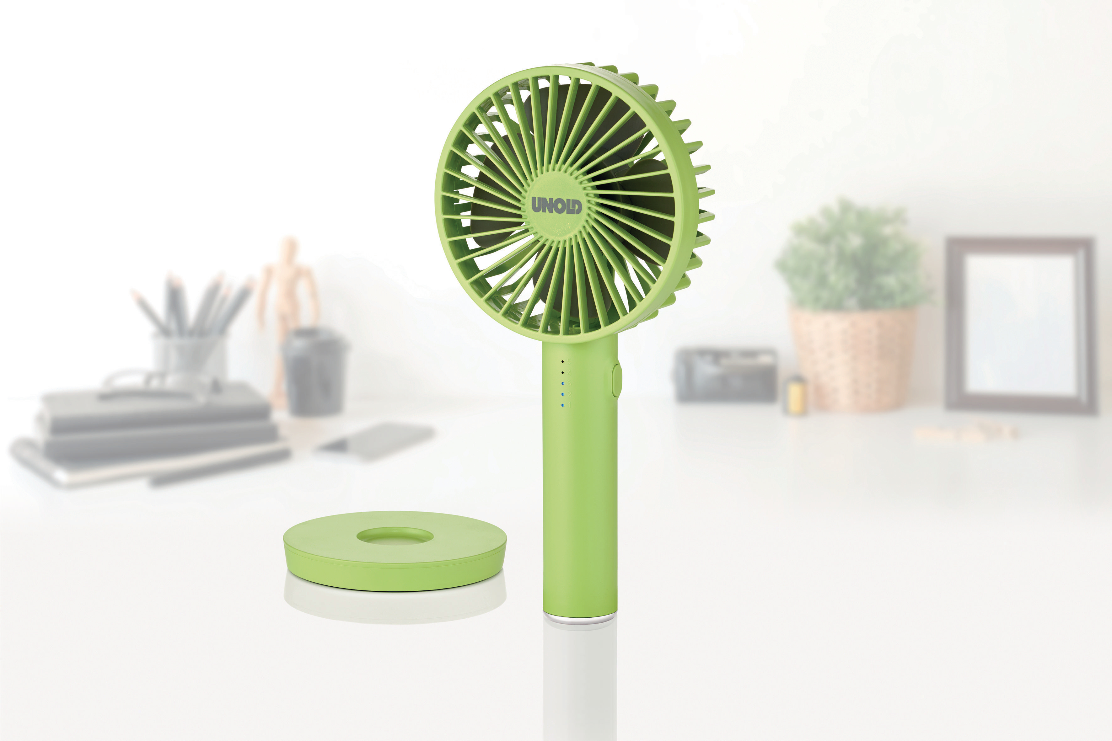 UNOLD Breezy II 86626 Handventilator Grün (4 Watt)
