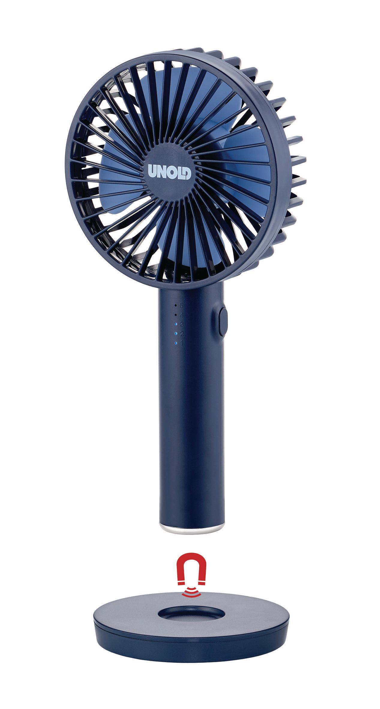 UNOLD Breezy II 86628 Handventilator Blau (4 Watt)