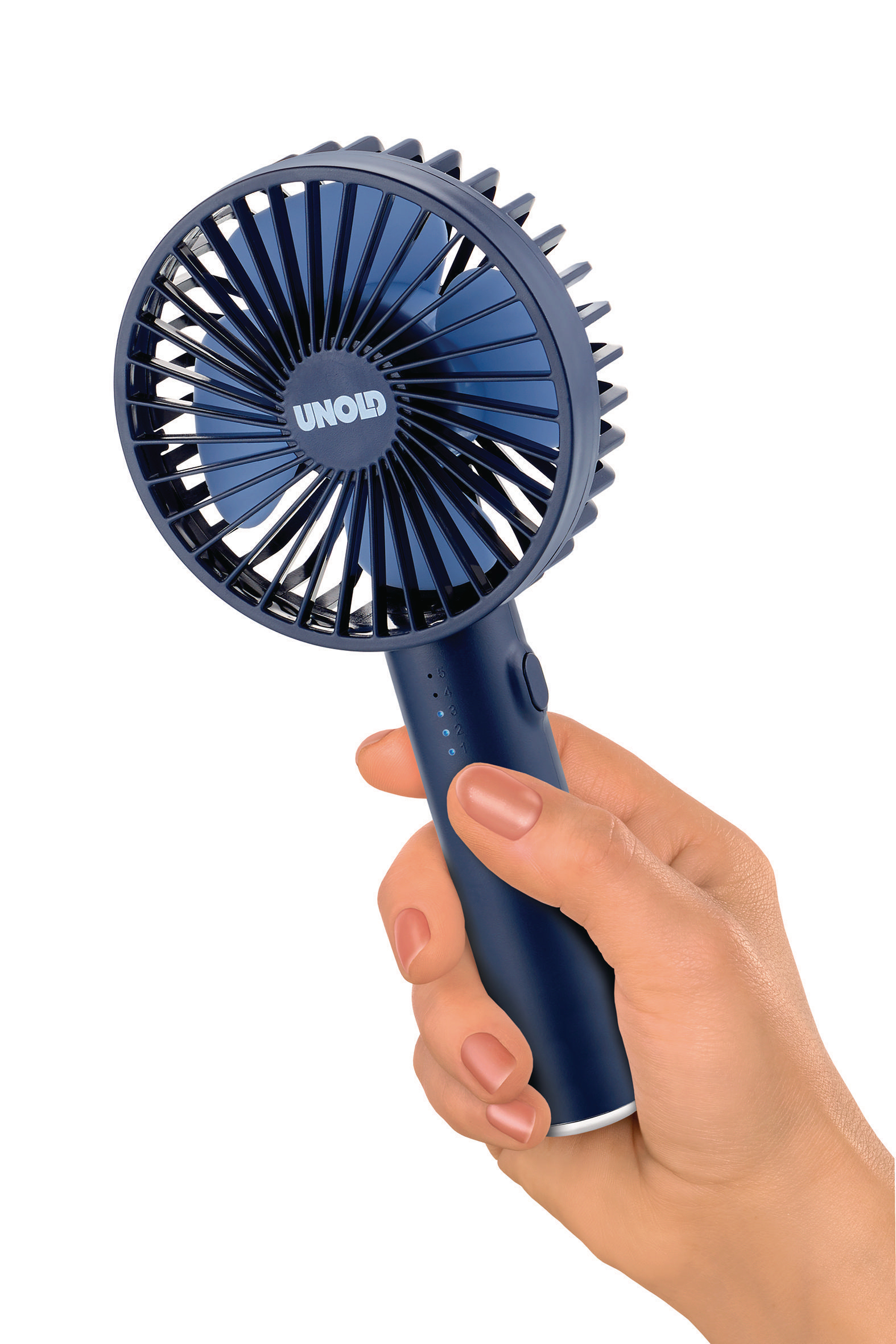 UNOLD Breezy II 86628 Handventilator Blau (4 Watt)