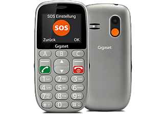 GIGASET GL390 DualSIM Ezüst Kártyafüggetlen Mobiltelefon