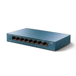 Conmutador -  TP-Link LS108G Switch No Administrado 8 Puertos Gigabit Ethernet Azul