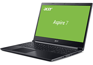ACER Aspire 7 (A715-41G-R5LR), Notebook mit 15,6 Zoll Display, AMD Ryzen™ 5 Prozessor, 8 GB RAM, 512 GB SSD, GeForce® GTX 1650, Charcoal Black