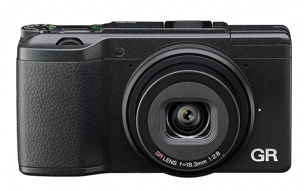 Cámara digital compacta - Ricoh GR II, 16.9 MP, CMOS, Full HD, 18.3 mm, ISO 100 - 25600, Negro