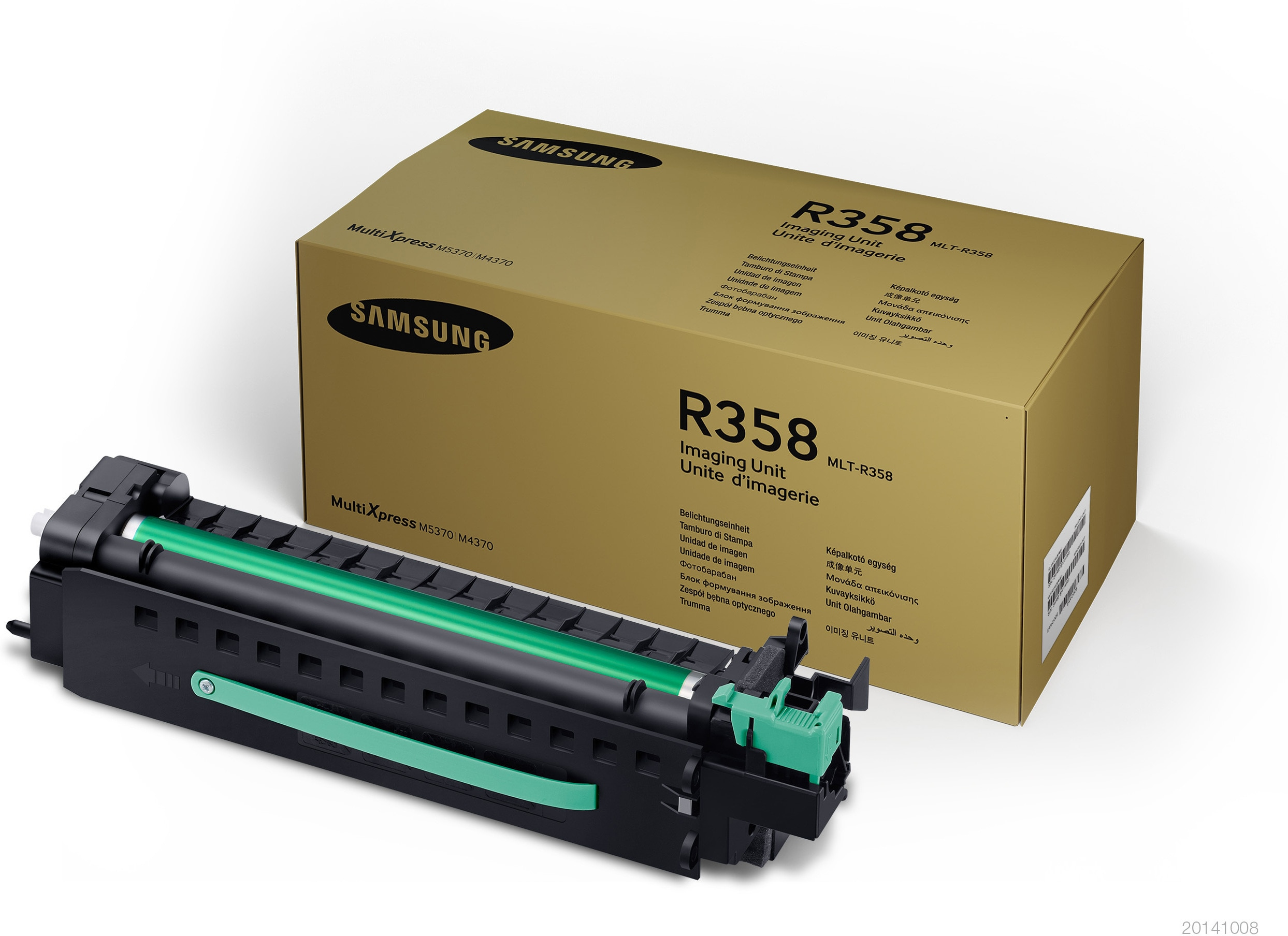 Tambor de impresora - Samsung MLT-R358, 100000 páginas, Negro