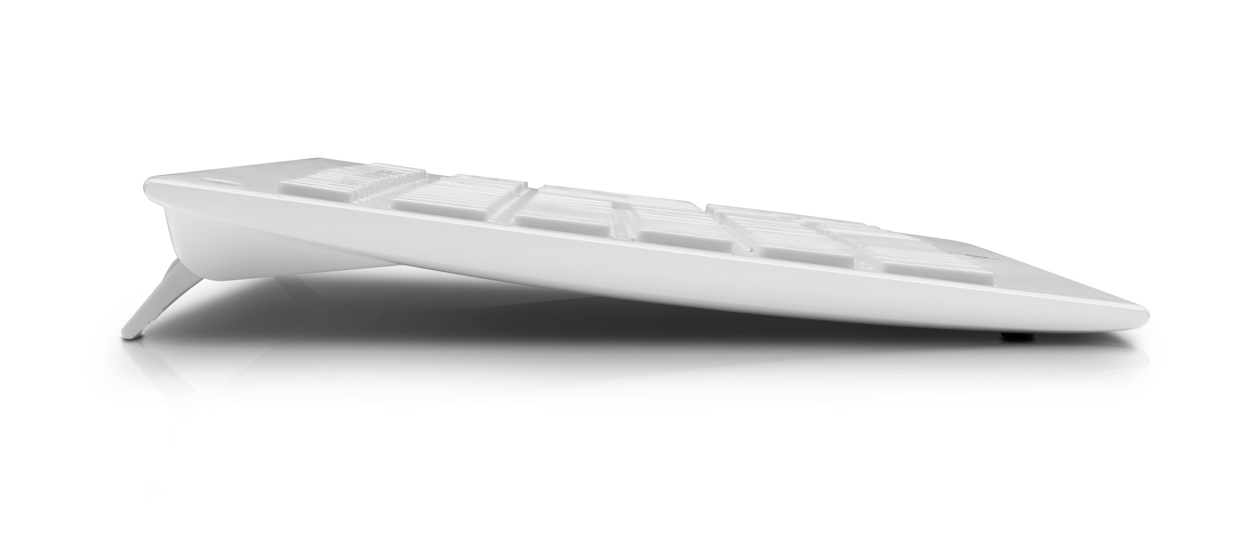 Teclado inalámbrico - Hp K5510, Inalámbrico, Blanco