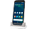 DORO 8050 (mit Ladestation + Handyhülle) - Smartphone (5.45 ", 16 GB, Schwarz/Blau)
