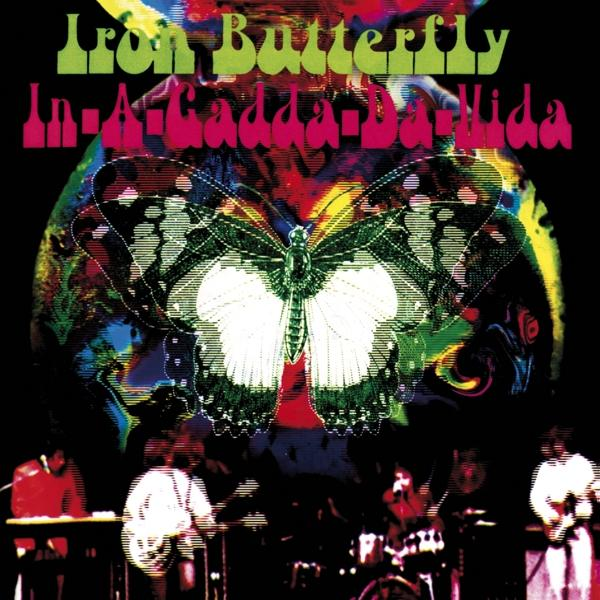 Albumhoes. Een vlinder in het midden. Tekst: Iron Butterfly, In-A-Gadda-Da-Vida.