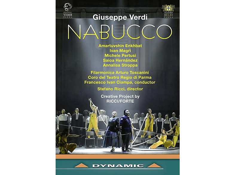 Enkhbat/Magrì/Ciampa/Filarmonica Arturo Toscanini - NABUCCO  - (DVD)