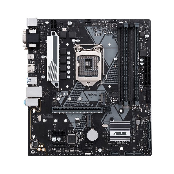 Placa base gaming - ASUS Prime B365M-A, Intel B365, Socket LGA 1151, 64 GB, Negro