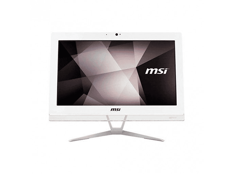 All in one - MSI PRO 20EXTS 7M-043XEU, 19.5" HD+, Intel® Core™ i3-7100, 4 GB RAM, 128 GB SSD, FDOS, Blanco
