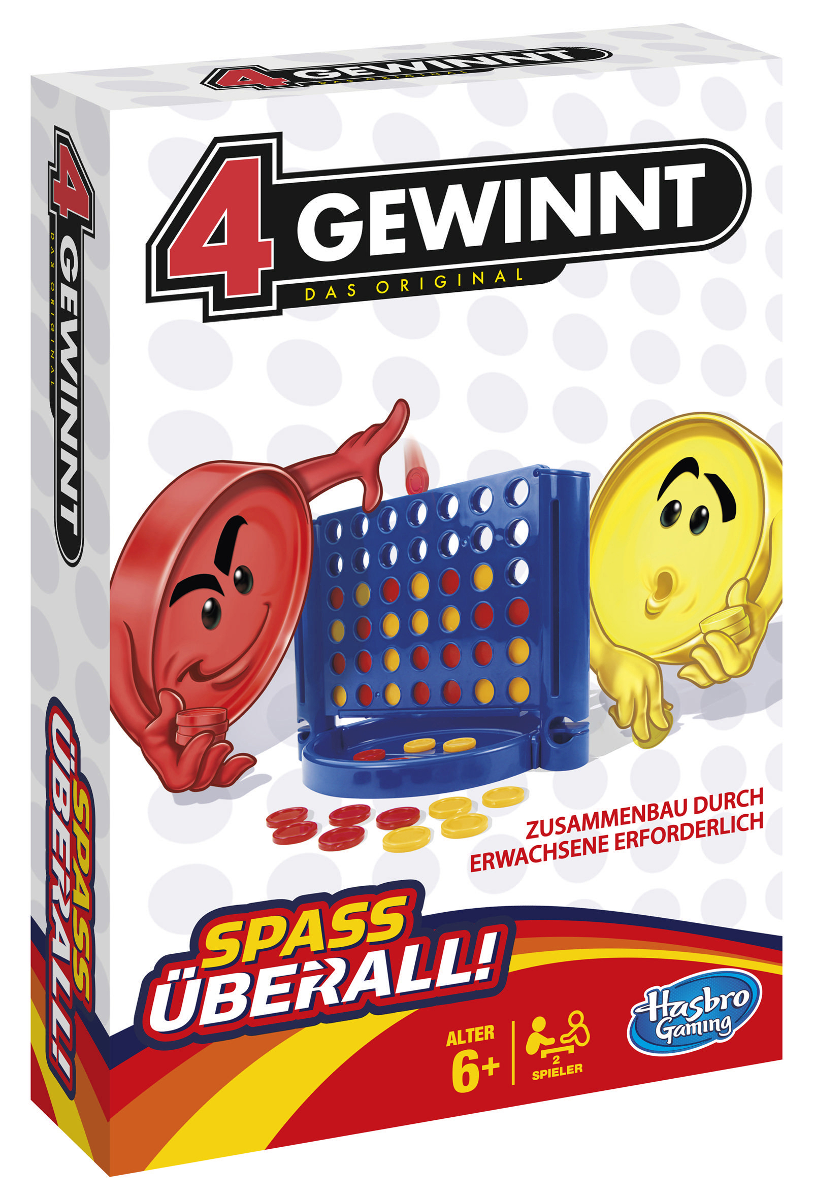 Gesellschaftsspiel Kompakt gewinnt Mehrfarbig GAMING HASBRO 4