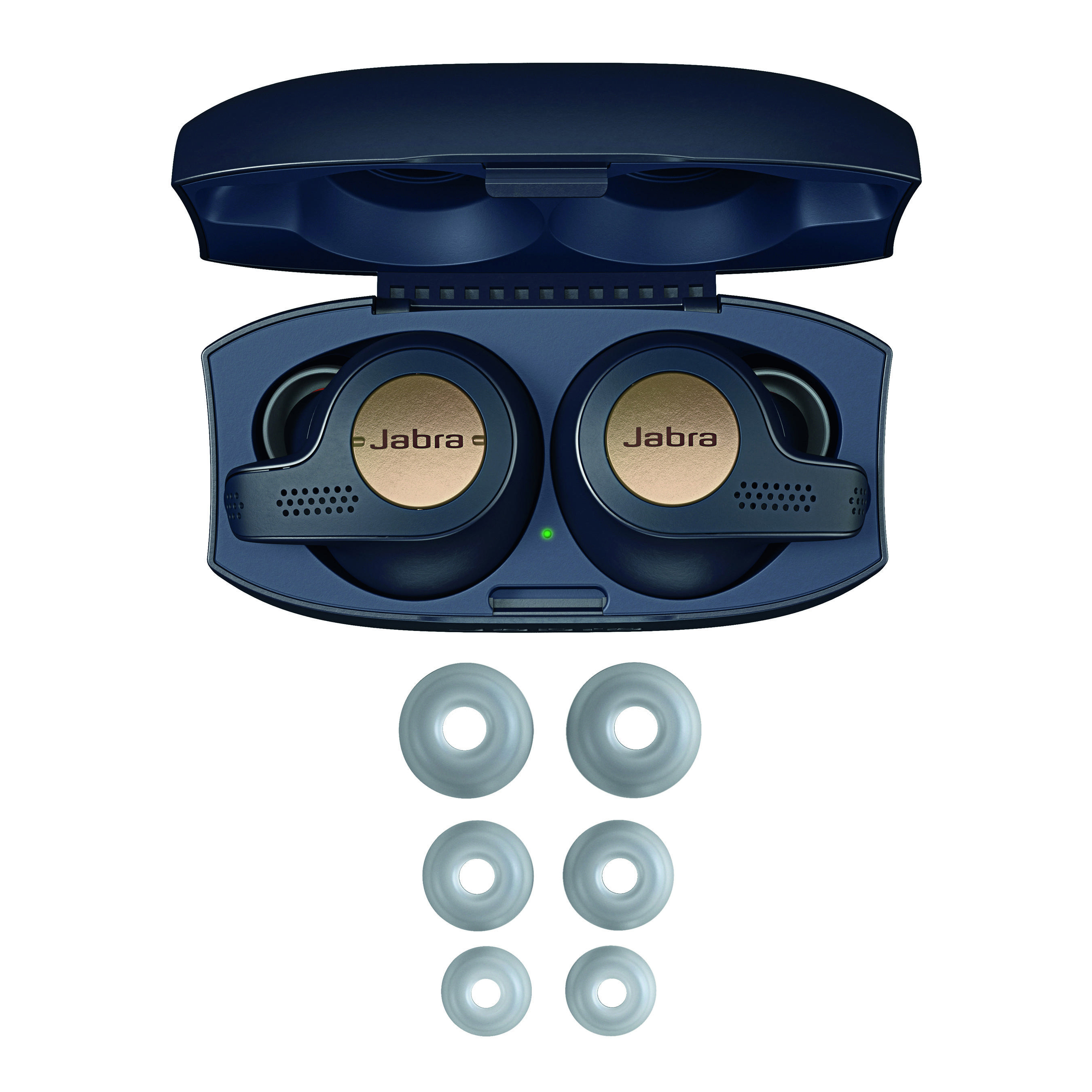 JABRA Elite Active 65T, In-ear Kopfhörer Bluetooth Blau/Kupfer