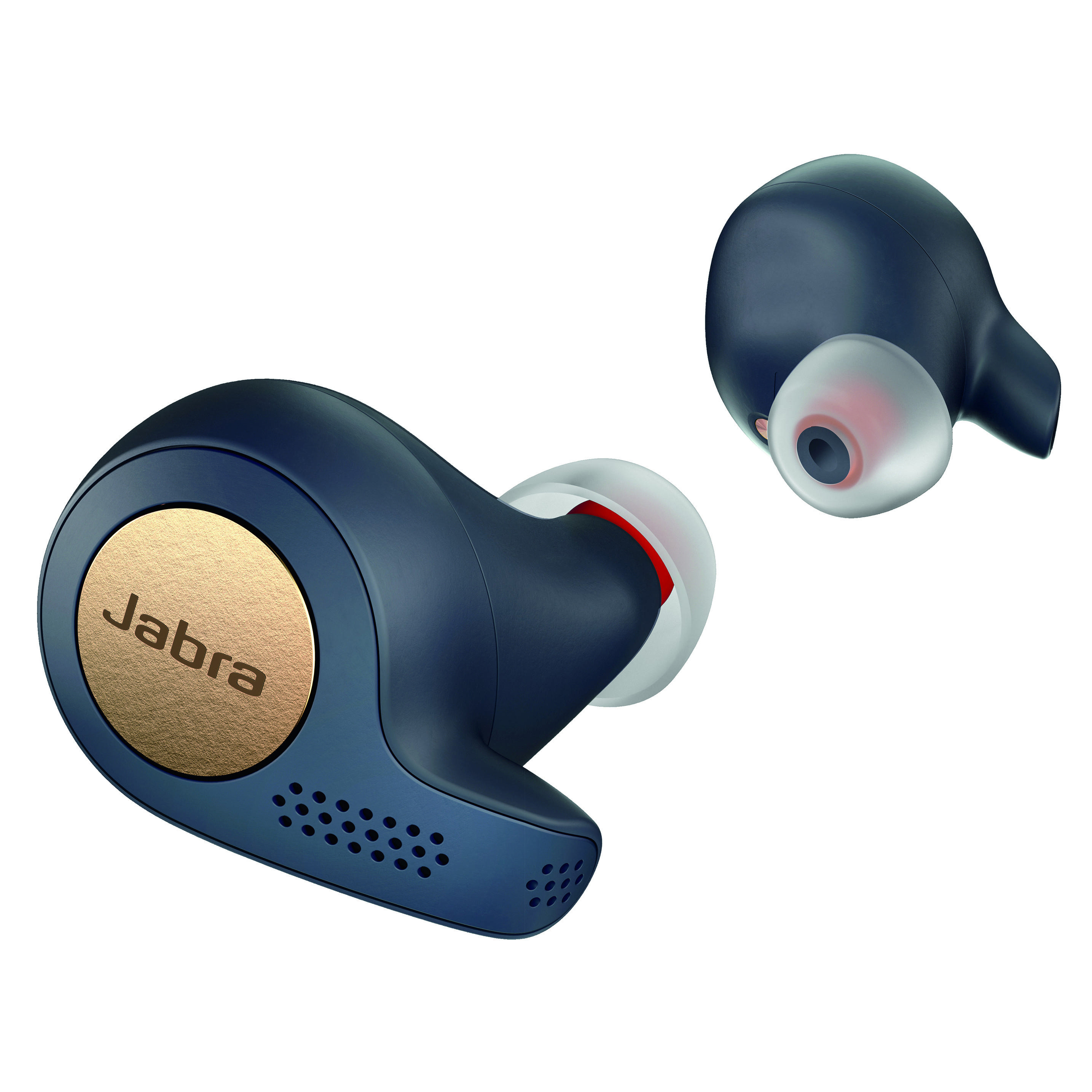 JABRA Elite Active 65T, In-ear Kopfhörer Bluetooth Blau/Kupfer