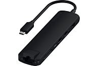 SATECHI Slim Multi-Port - Adattatore USB-C (Nero)