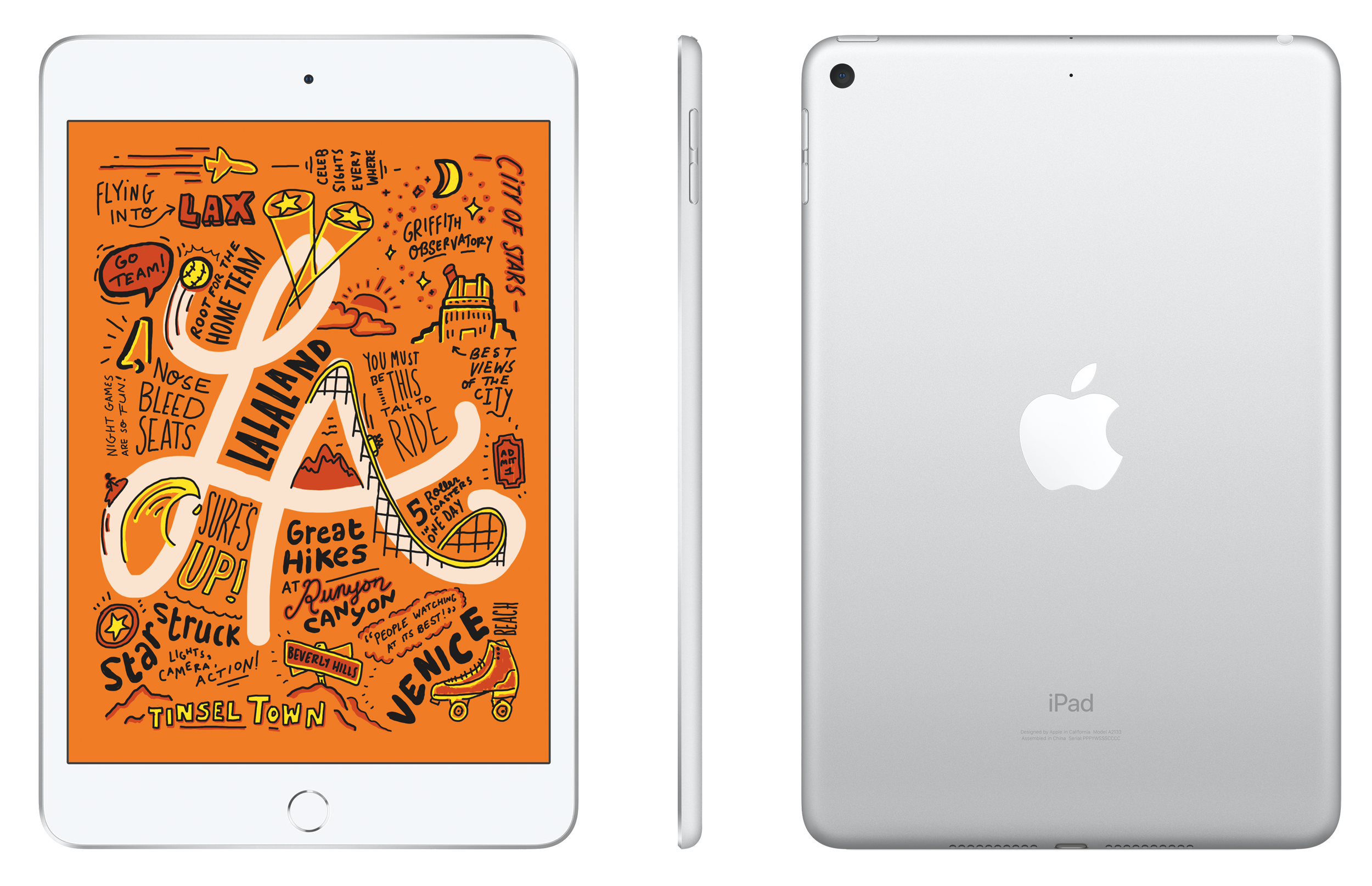 APPLE iPad mini (2019) Wi-Fi - Tablet (7.9 ", 256 GB, Silver)