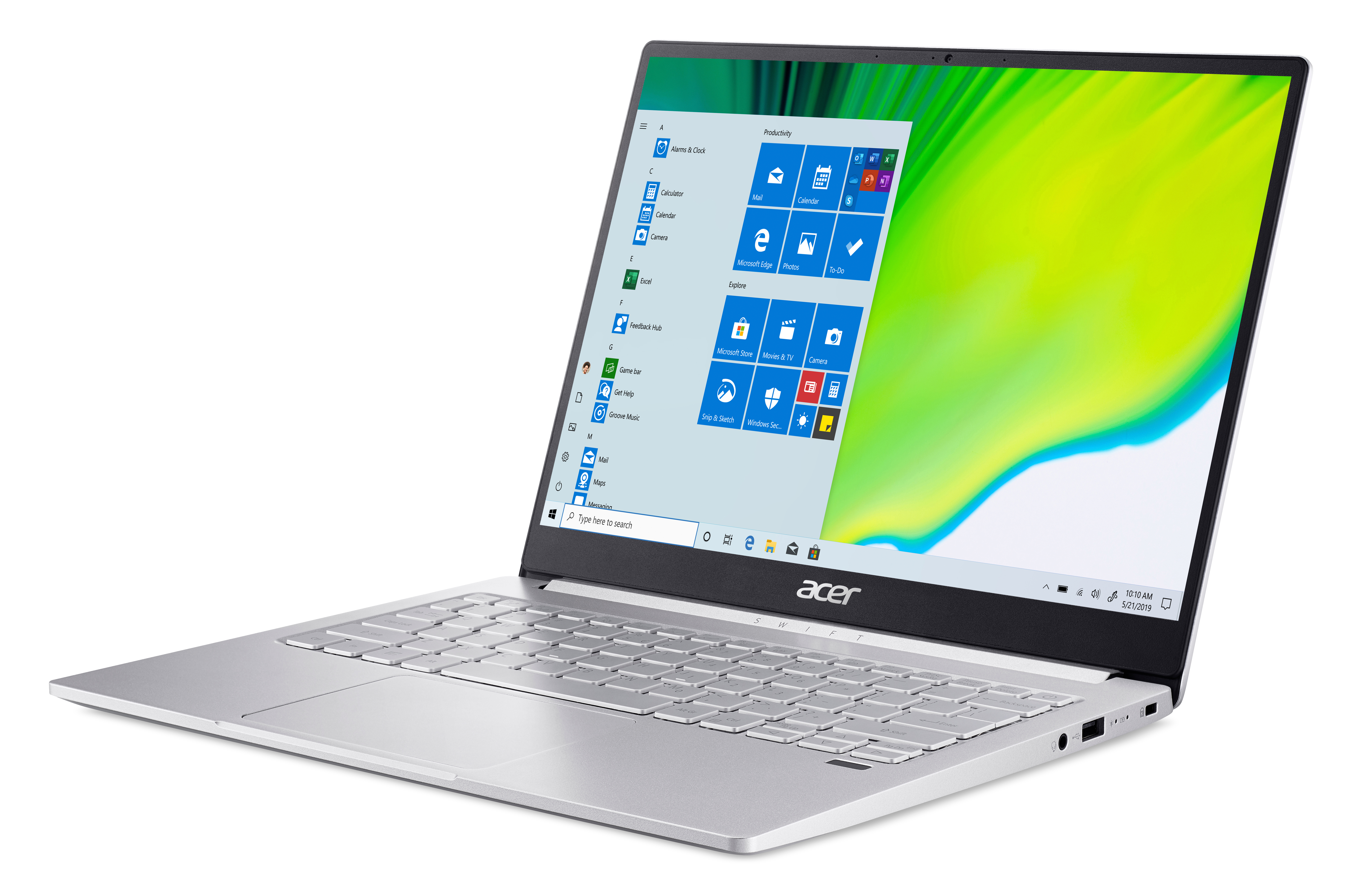 ACER Swift 3 (SF313-52G-71R2) - 13,5 Zoll - Intel® Core™ i7 i7-1065G7 - 16 GB - 1 TB - NVIDIA GeForce® MX350 - Windows 10 Home (64 Bit)