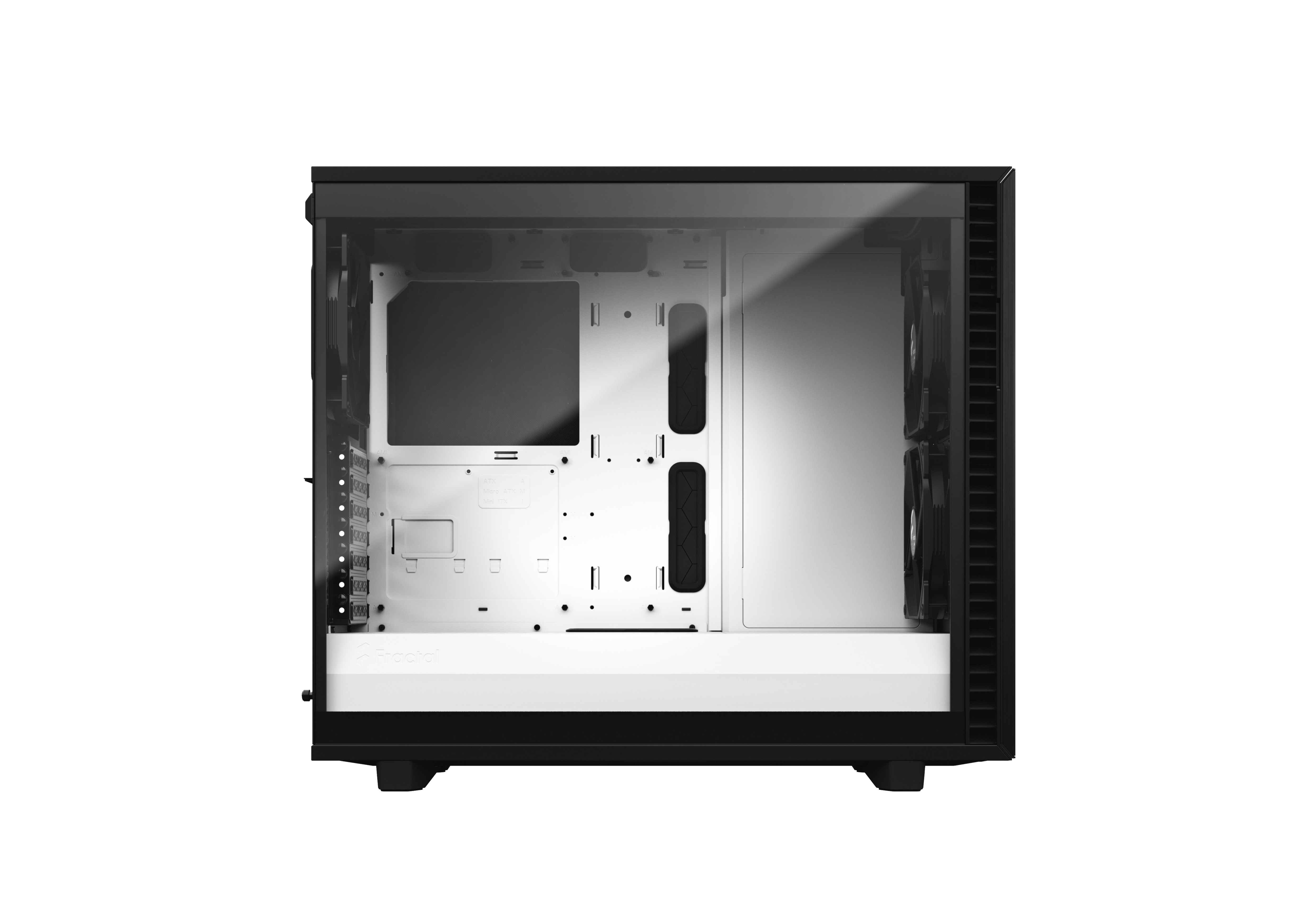 FRACTAL DESIGN Define 7 Black and White TG PC-Gehäuse, Schwarz/Weiß