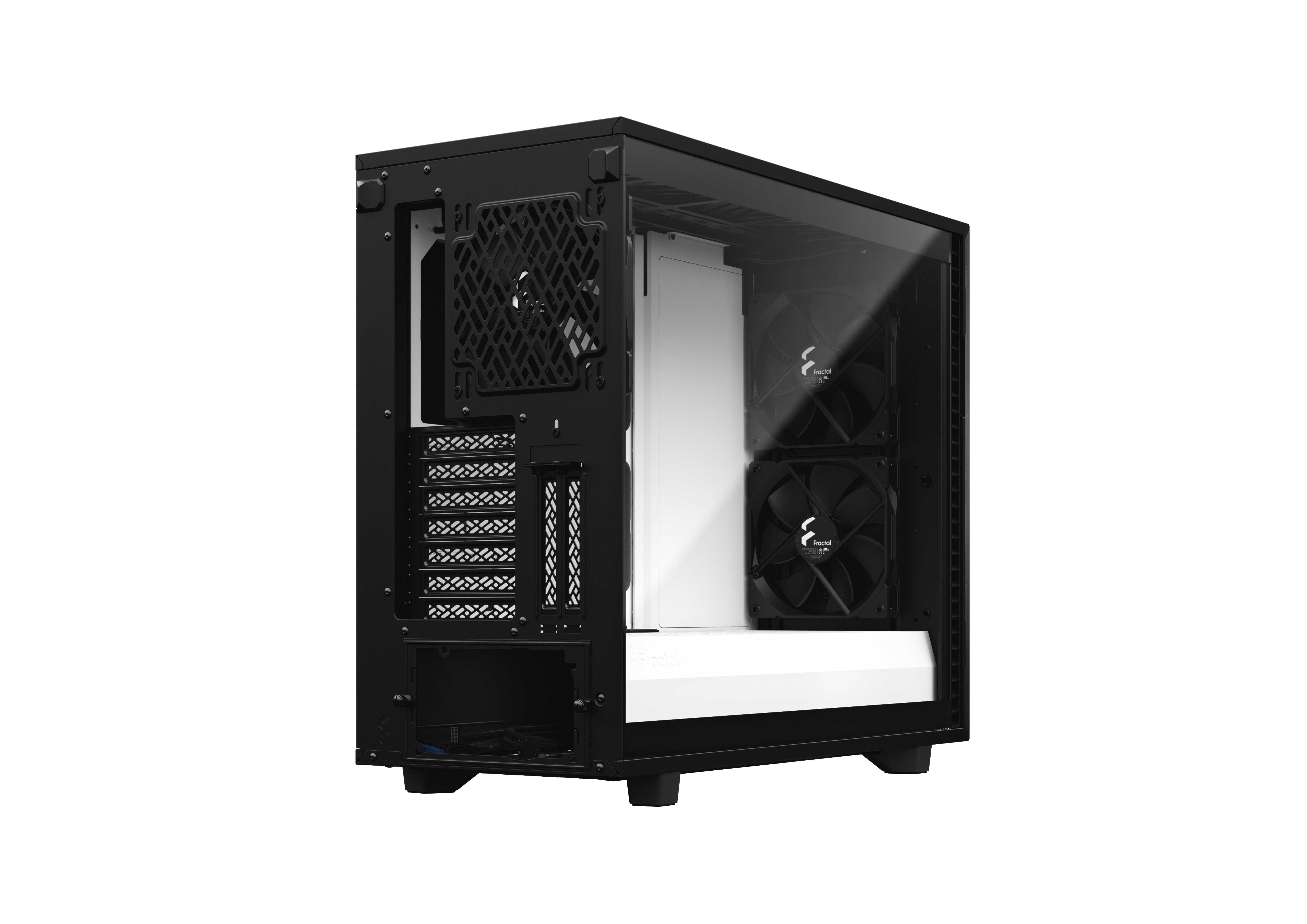 FRACTAL DESIGN Define 7 Black and White TG PC-Gehäuse, Schwarz/Weiß