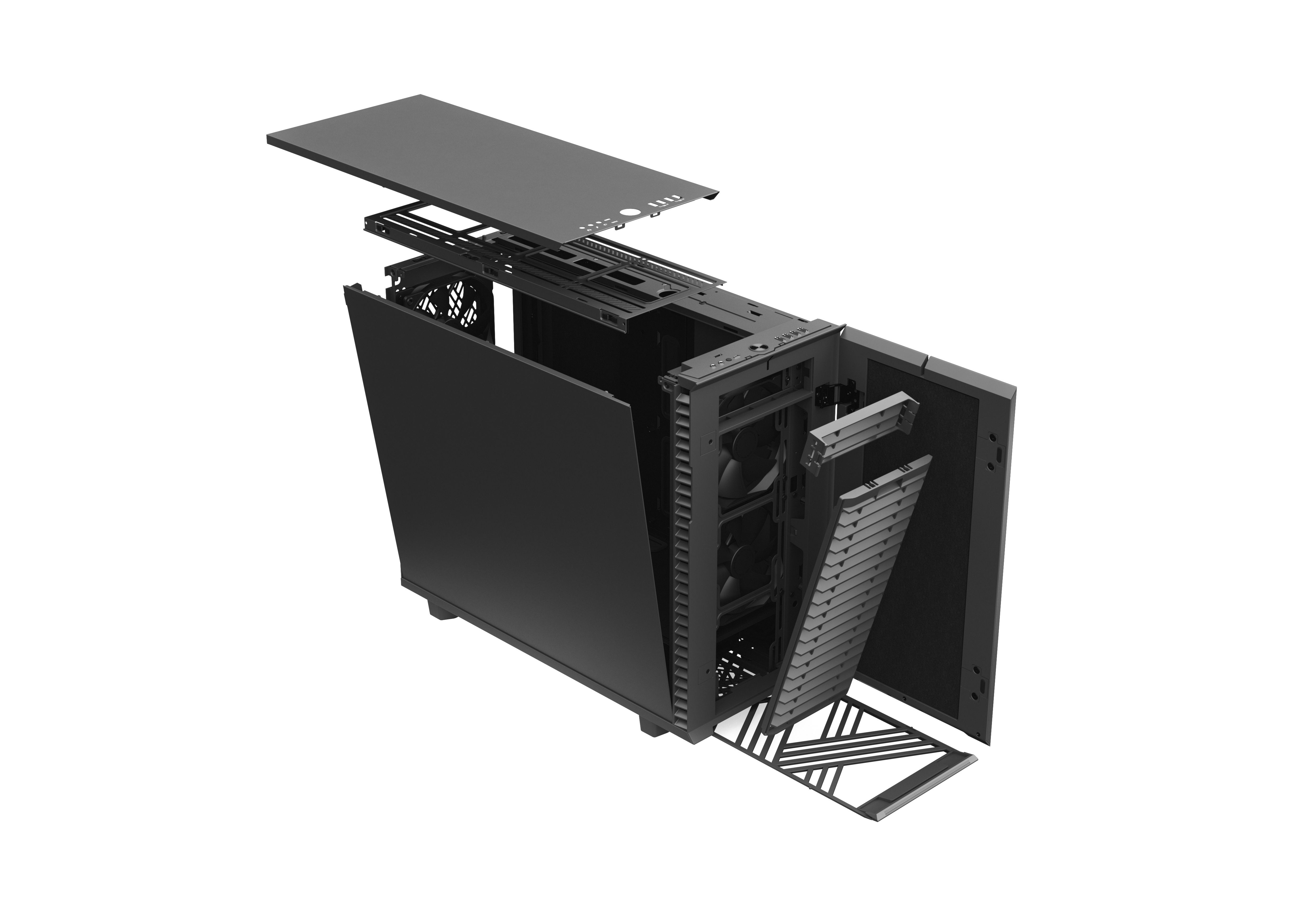 FRACTAL DESIGN Define 7 Grey PC-Gehäuse, Grau