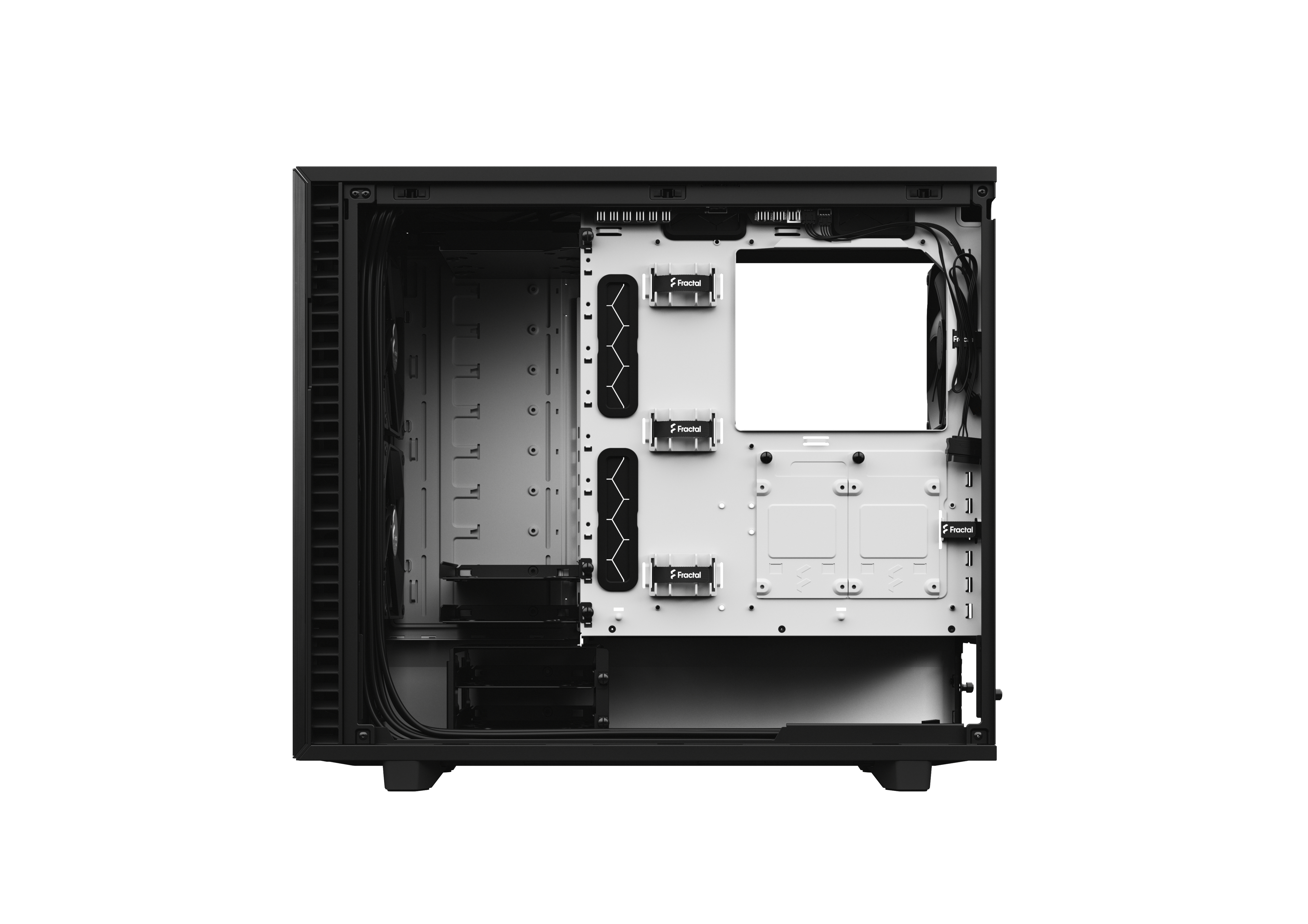 FRACTAL DESIGN Define 7 Black and White TG PC-Gehäuse, Schwarz/Weiß