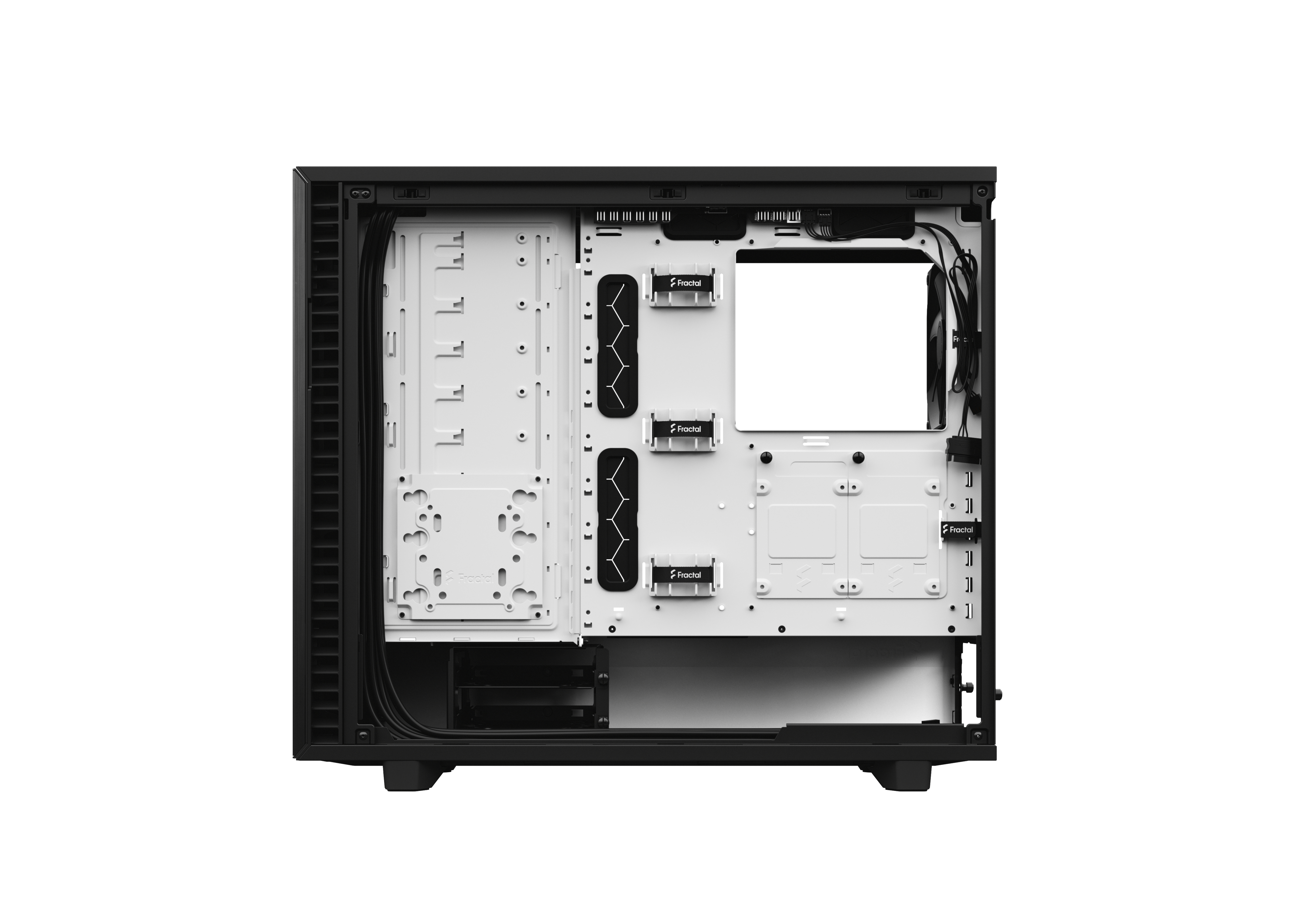 FRACTAL DESIGN Define 7 Black and White TG PC-Gehäuse, Schwarz/Weiß