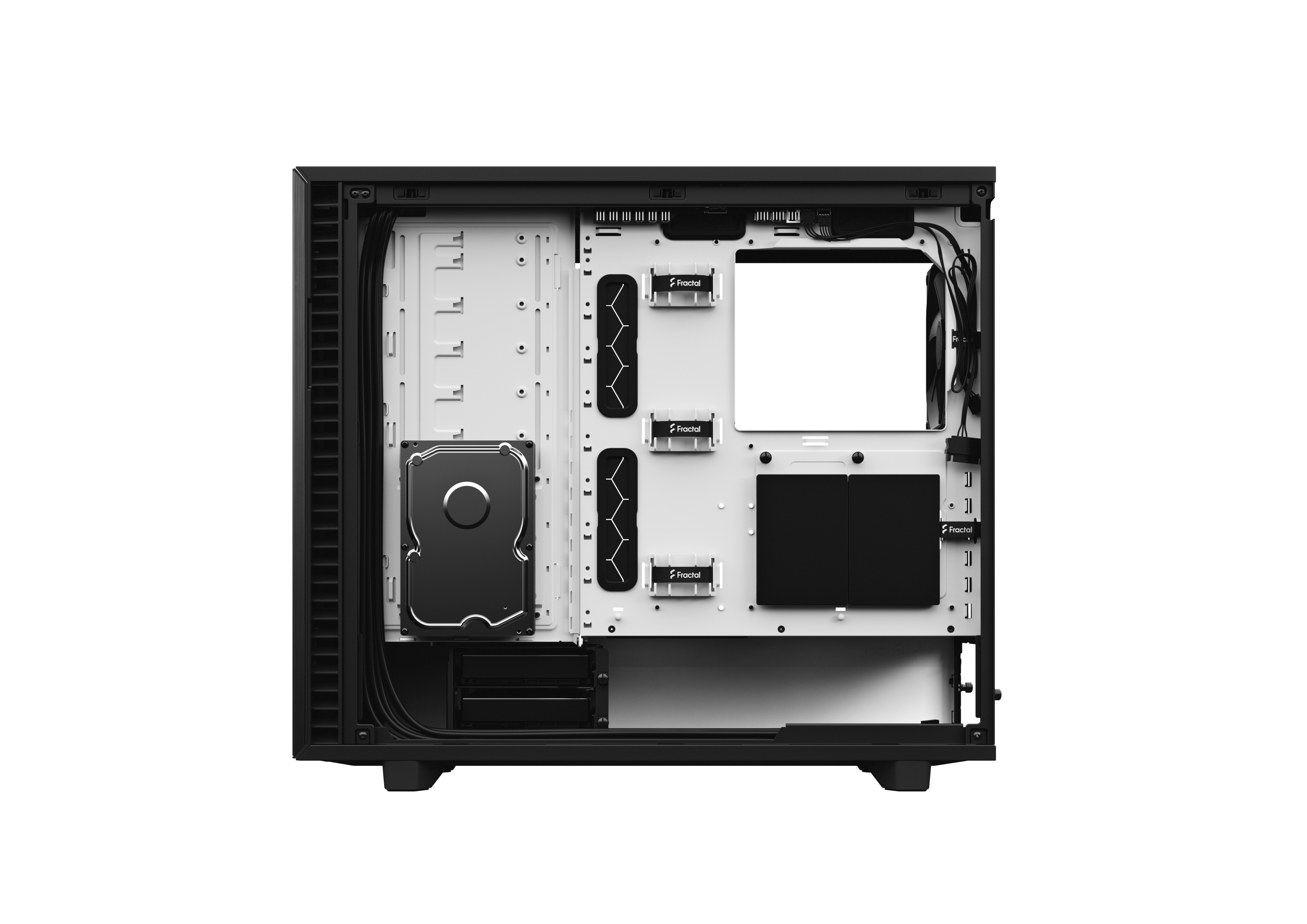 FRACTAL DESIGN Define 7 Black and White TG PC-Gehäuse, Schwarz/Weiß