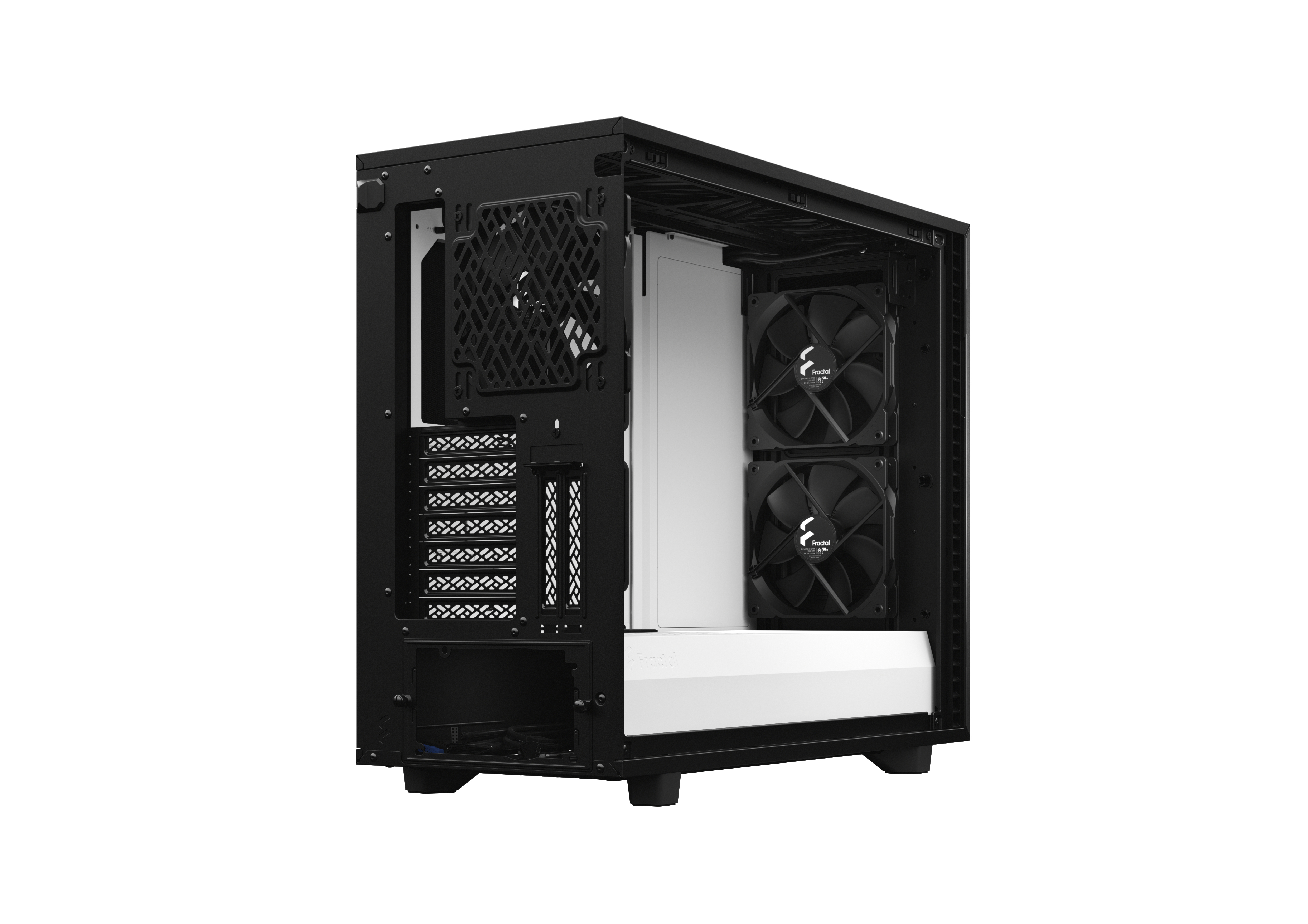 FRACTAL DESIGN Define 7 Black and White TG PC-Gehäuse, Schwarz/Weiß
