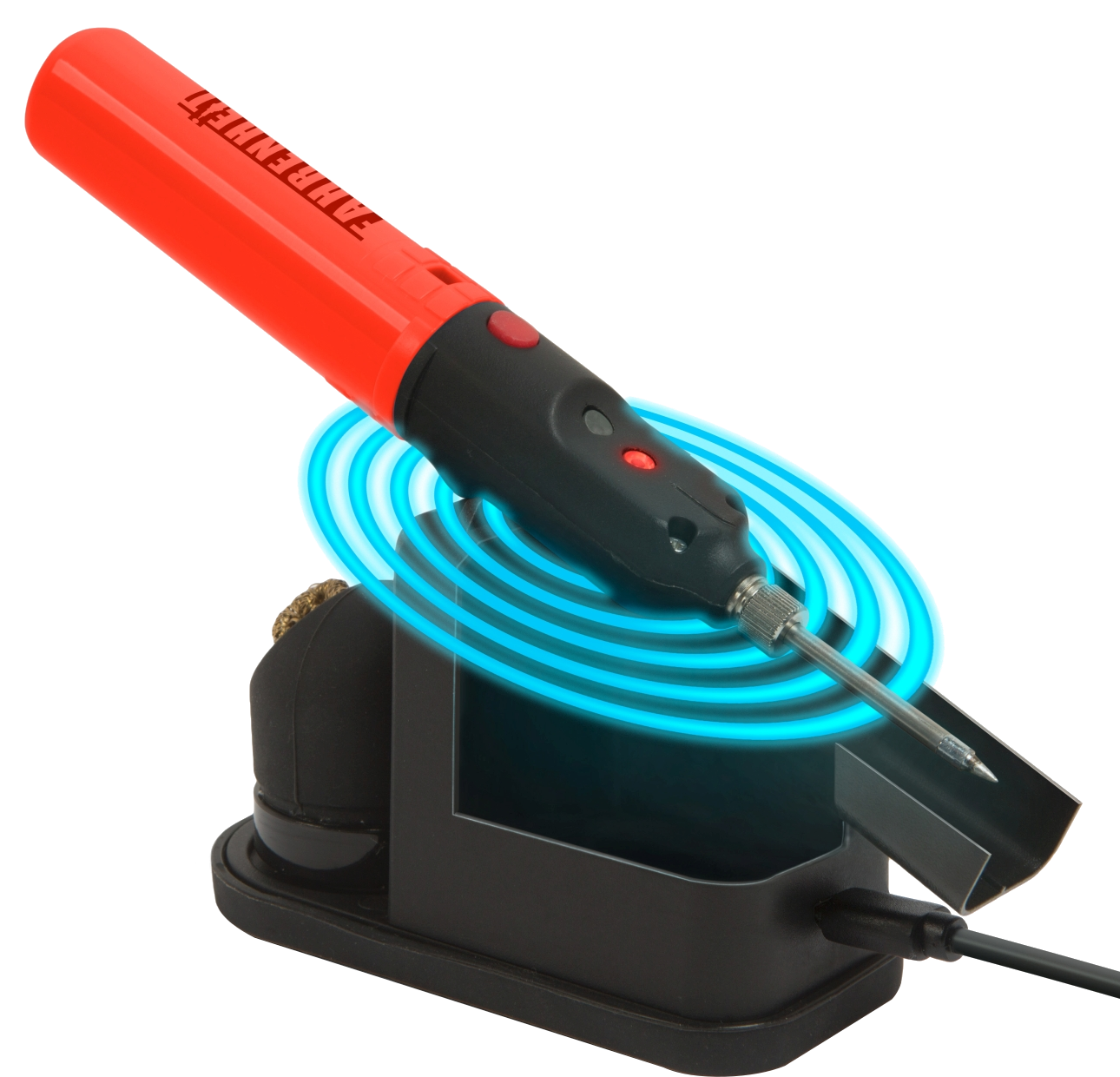 FAHRENHEIT 28025 Forrasztópáka - akkumulátoros vezeték nélküli töltéssel, tisztítószivaccsal