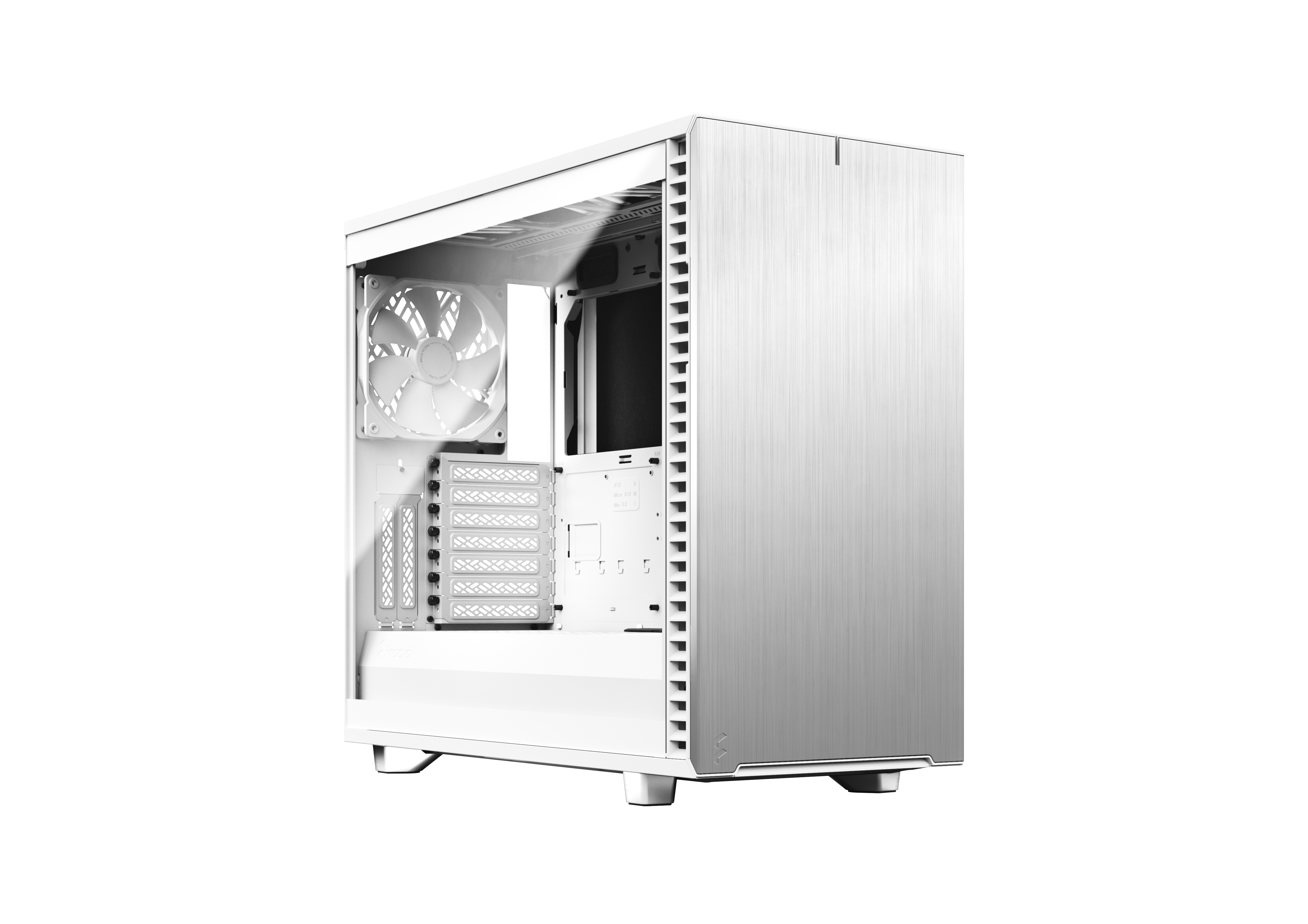 FRACTAL DESIGN Define 7 White Tempered Glass PC-Gehäuse, Weiß