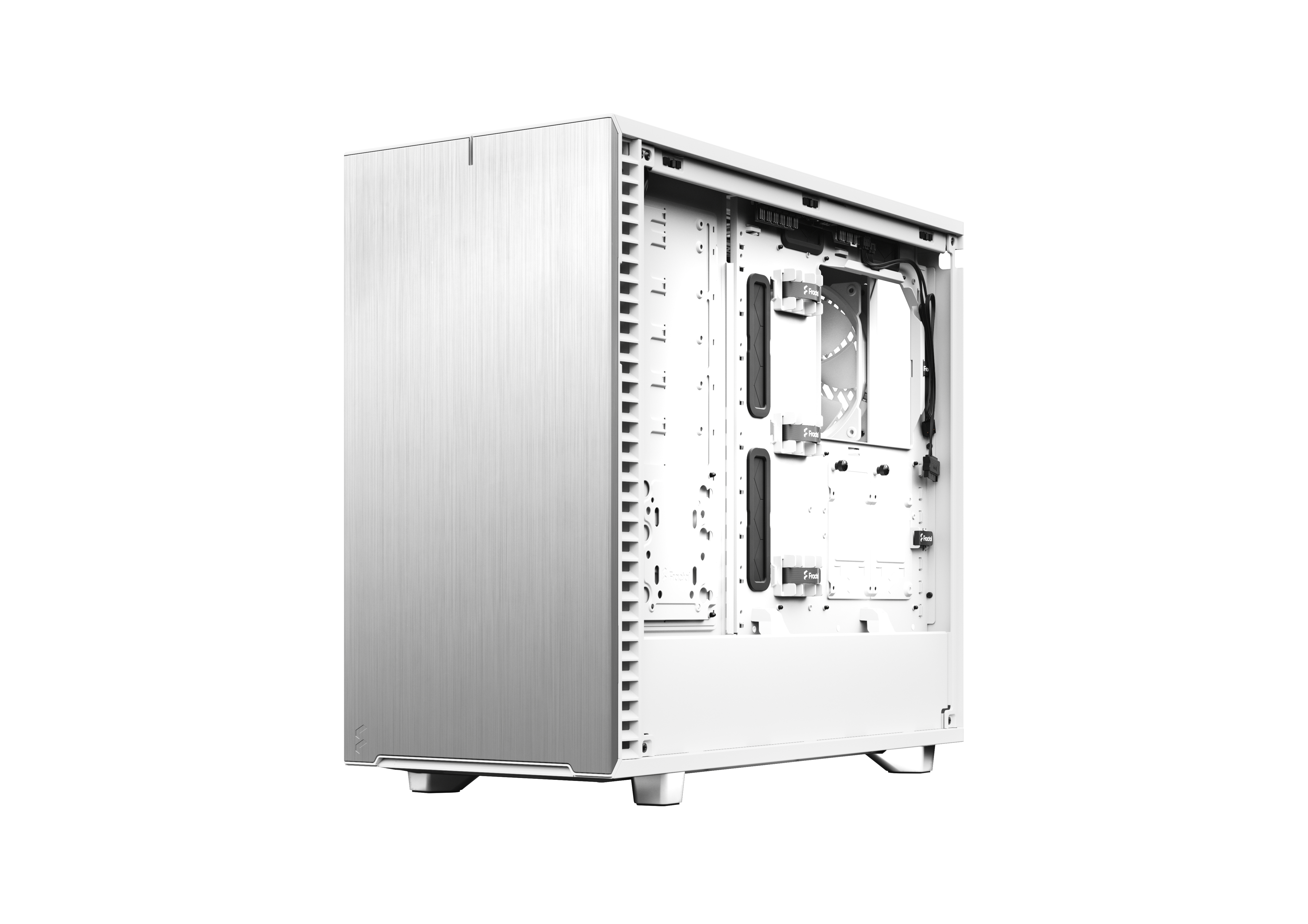 FRACTAL DESIGN Define 7 White Tempered Glass PC-Gehäuse, Weiß