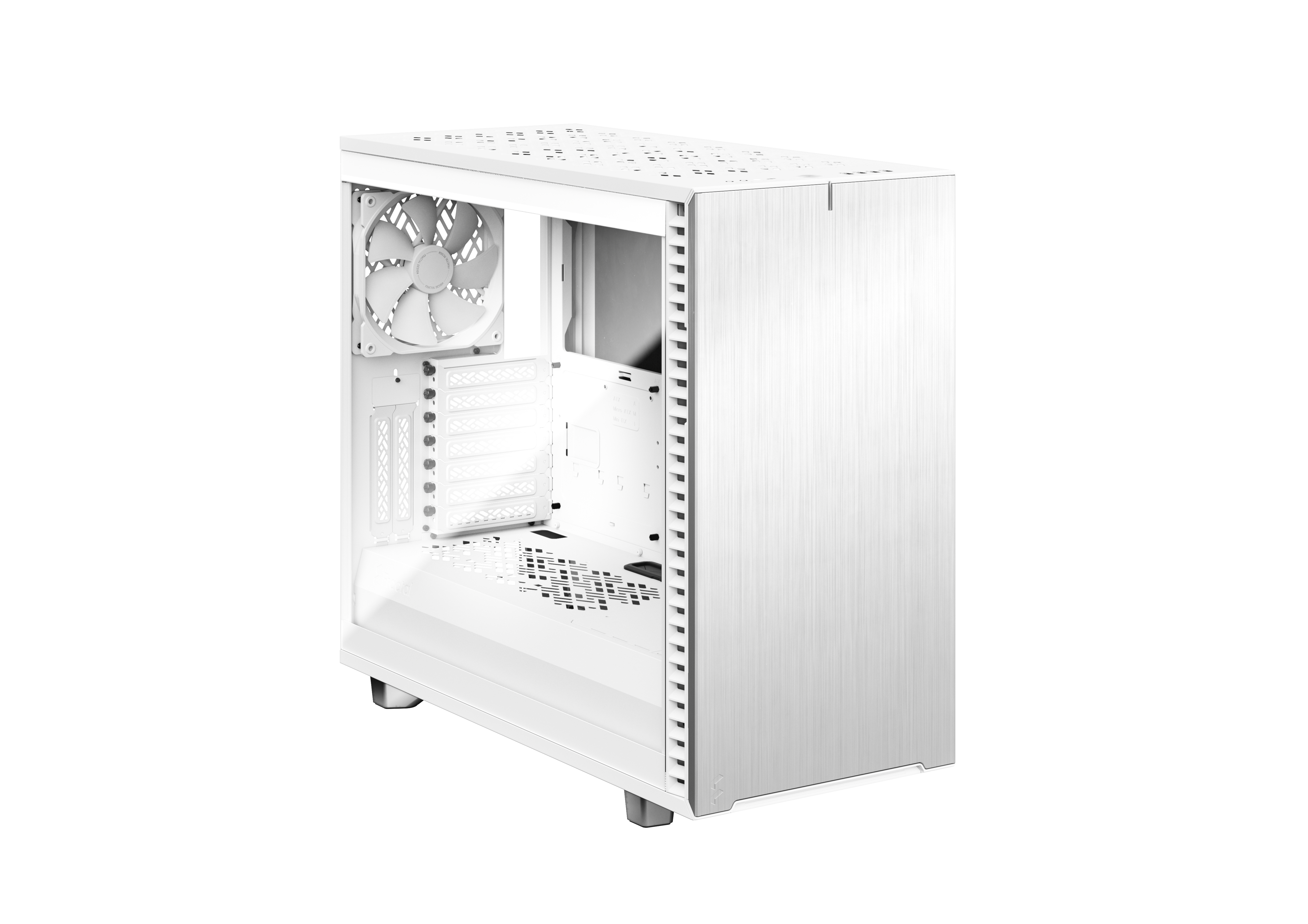 FRACTAL DESIGN Define 7 White Tempered Glass PC-Gehäuse, Weiß