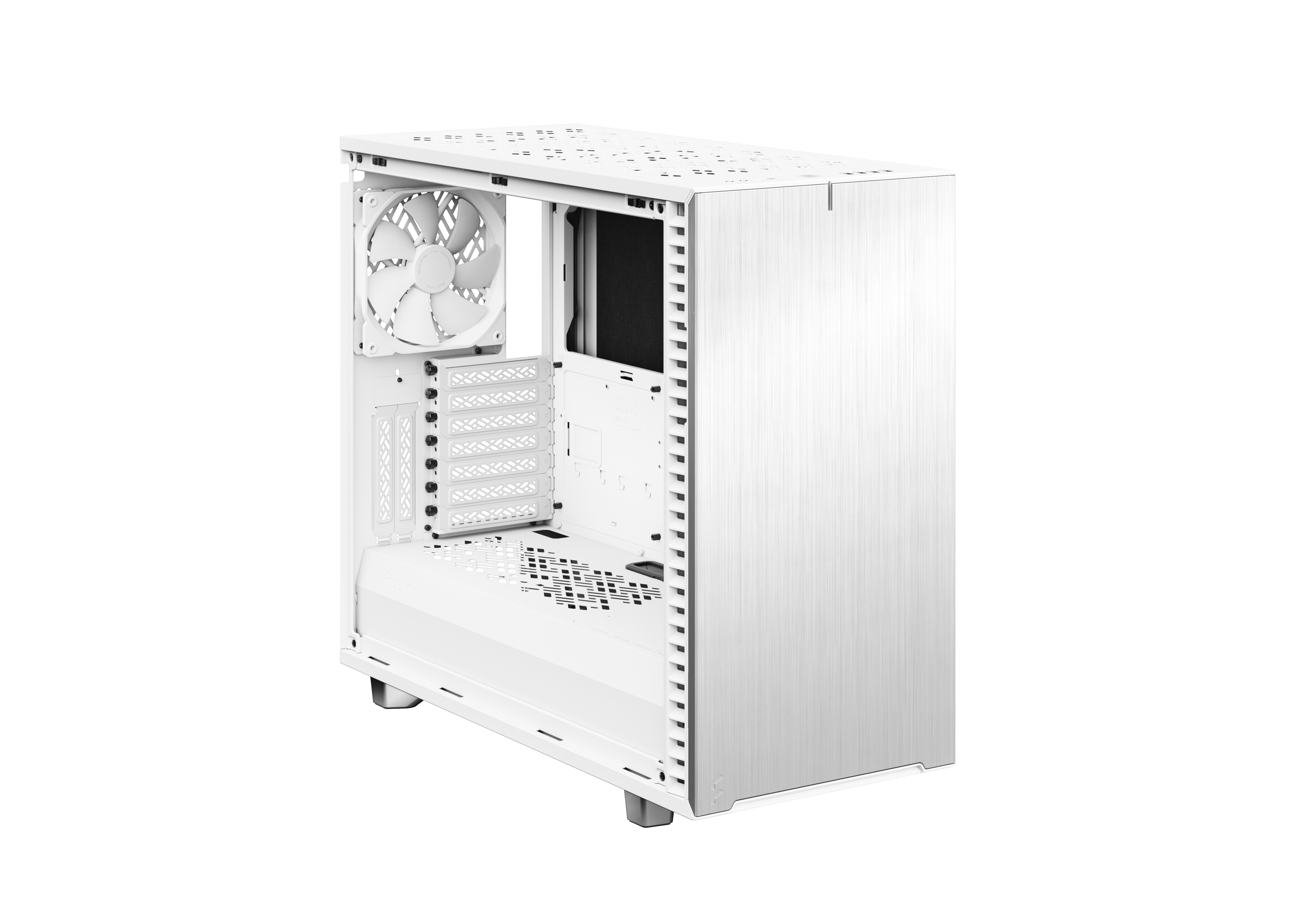 FRACTAL DESIGN Define 7 White Tempered Glass PC-Gehäuse, Weiß