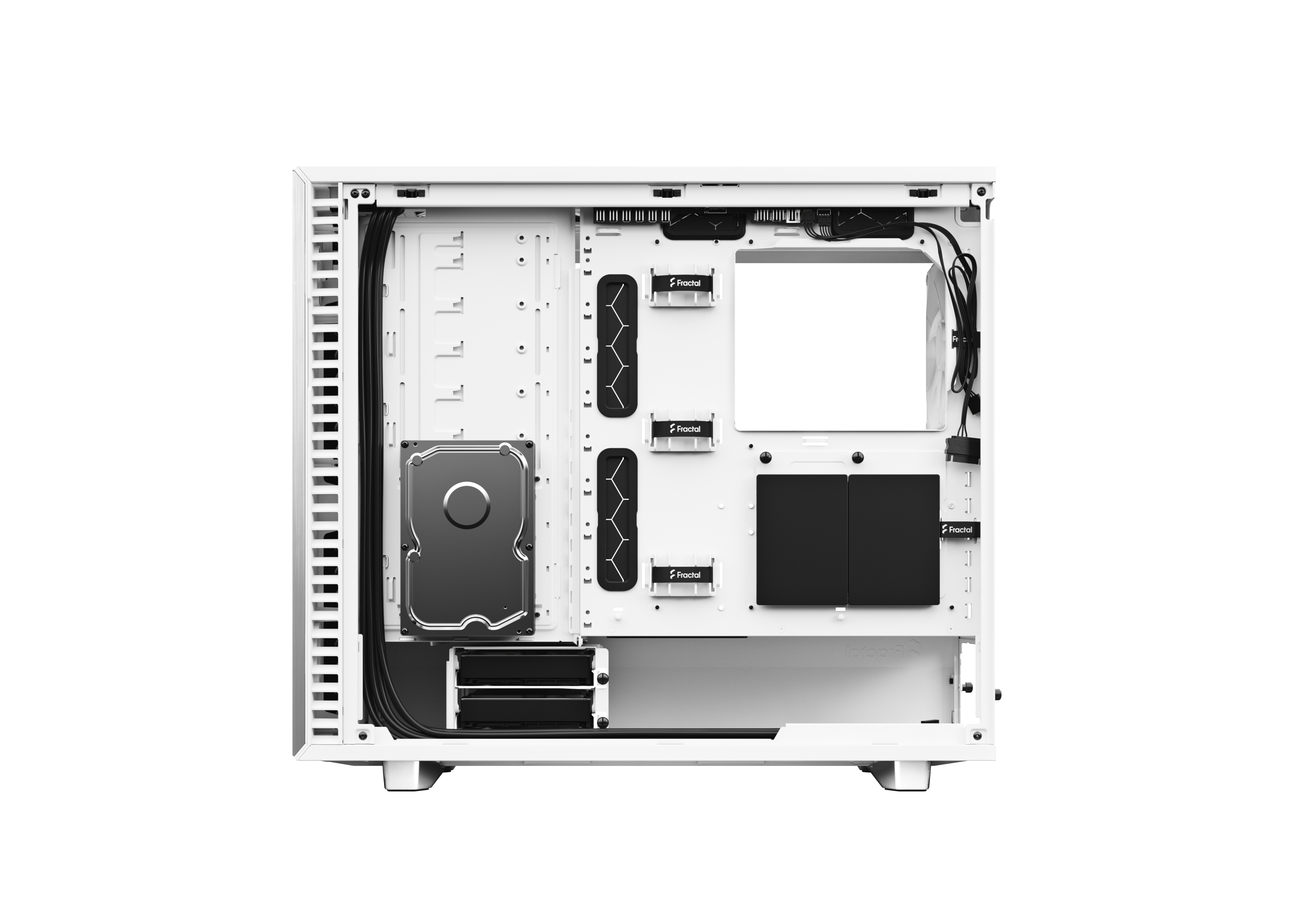 FRACTAL DESIGN Define 7 White Tempered Glass PC-Gehäuse, Weiß