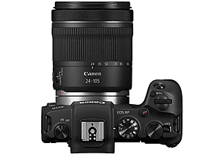 CANON Systemkamera EOS RP, schwarz mit Objektiv RF 24-105mm f4.0-7.1 IS STM (3380C133)