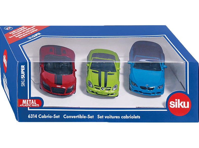 Mehrfarbig Cabrio SIKU Set Modellfahrzeuge