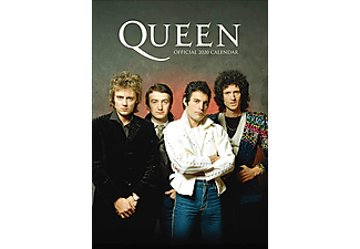 Queen - 2020 Official Calendar - A3-as naptár