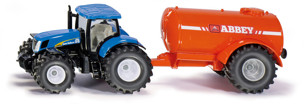 SIKU Traktor mit Mehrfarbig Modellfahrzeug, Ein-Achs-Güllefass