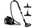 PHILIPS PHILIPS PowerPro Expert - Aspirapolvere senza borsa - Etichetta energetica: A+ - Nero - Aspirapolvere (Nero)