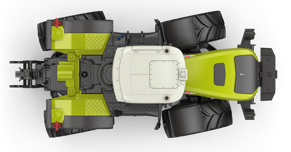 SIKU Claas Xerion TRAC Modellfahrzeug, Mehrfarbig 5000 mit VC Bluetooth App-Steuerung